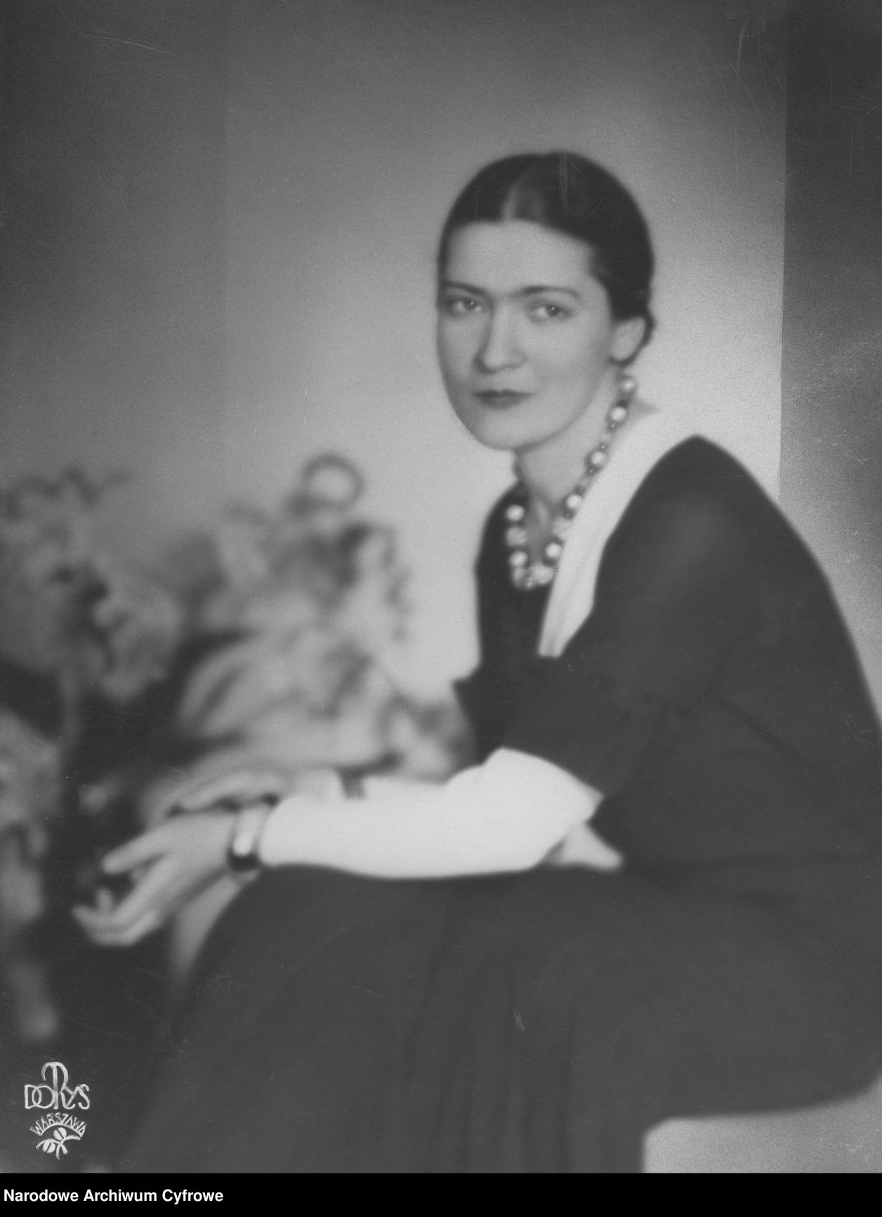 Zofia Raczyńska-Arciszewska, lata 1918-1939. Ze Zbiorów Narodowego Archiwum Cyfrowego,  syg. 3/1/0/11/4804/1