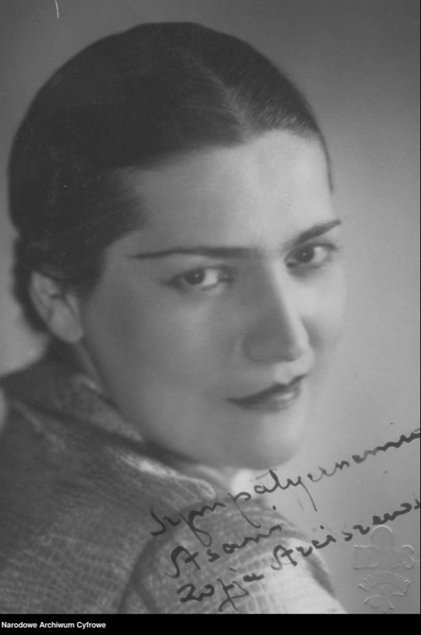 Zofia  Raczyńska-Arciszewska, Fotografia portretowa, 1936 rok. Ze zbiorów Narodowego Archiwum Cyfrowego, syg. 3/1/10/11/4083