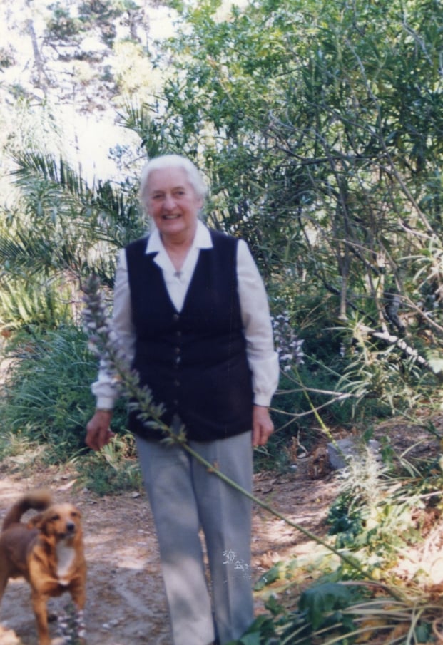 M. Danilewicz Zielińska, Feijó Quinta das Romãzeiras, 1987 r. Fot. Jerzy Słomka, Archiwum Instytutu Literackiego w Paryżu, sygn. FIL00374